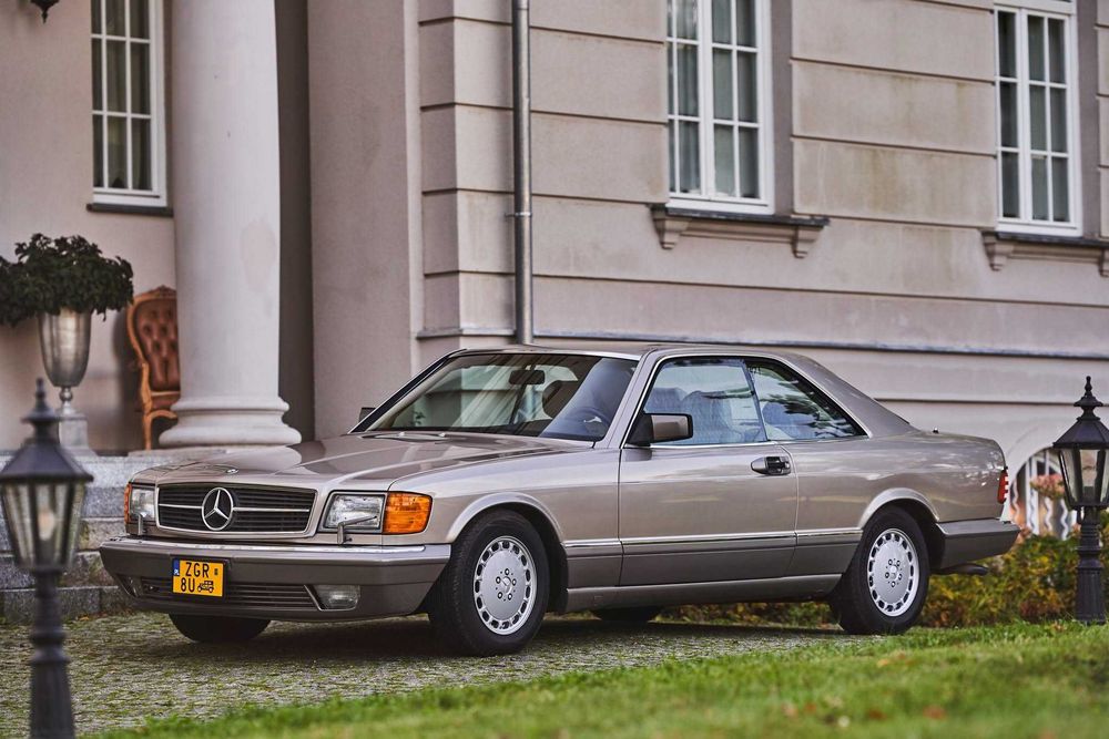 Mercedes c126 SEC 560 na wynajem