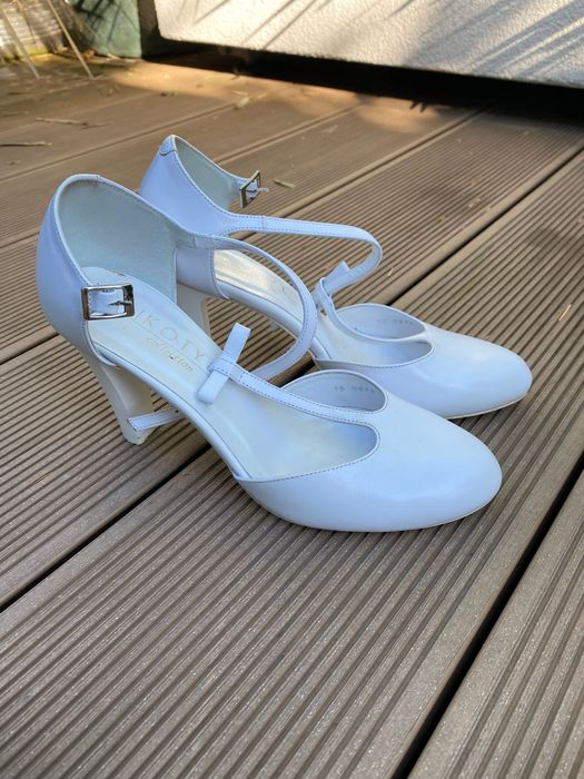 Buty ślubne białe Kotyl - 36