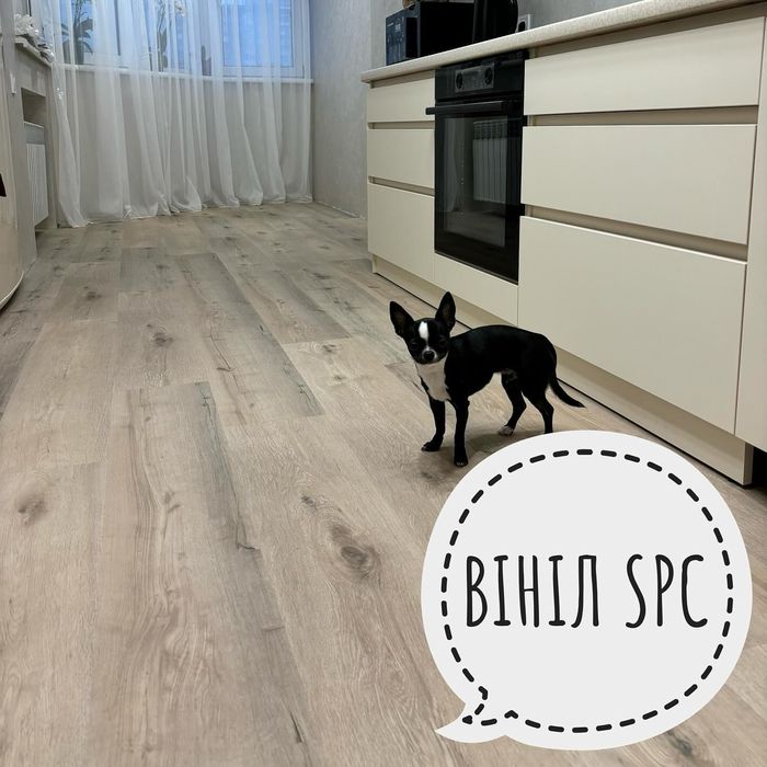 Вінілова підлога, кварцвініл, SPC від 790 грн