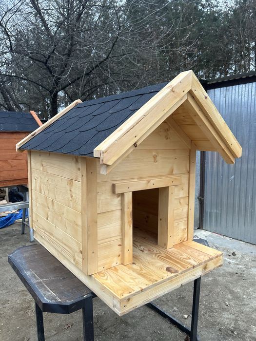 Buda dla psa ocieplana