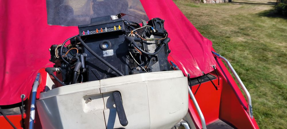 Silnik zaburtowy JOHNSON 135 stopa XL Łódź Bałuty • OLX.pl