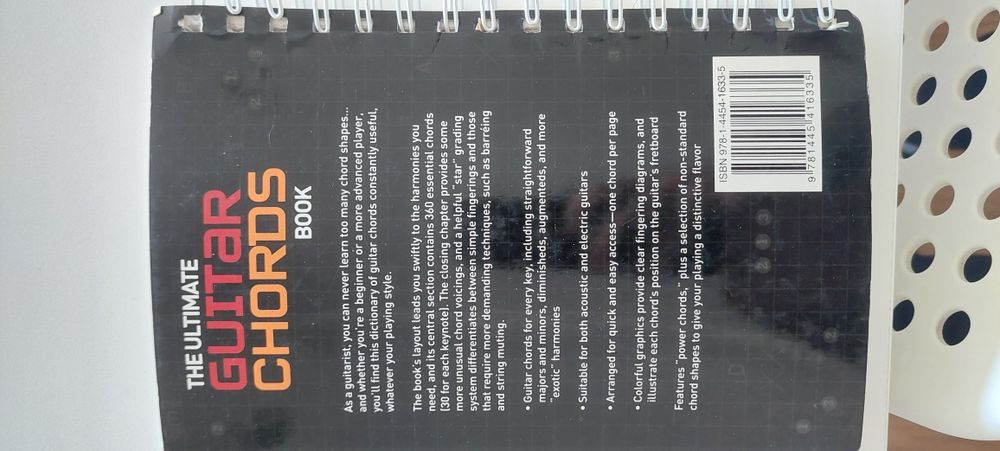 Livro de acordes de guitarra