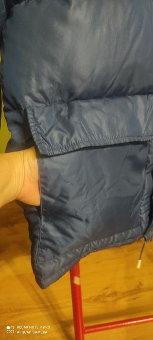 Чоловічий зимовий пуховик XL, теплий, з капюшоном