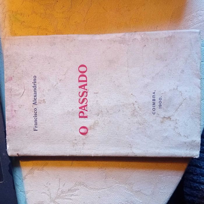 Francisco Alexandrino, The Past (author's signature and dedication)