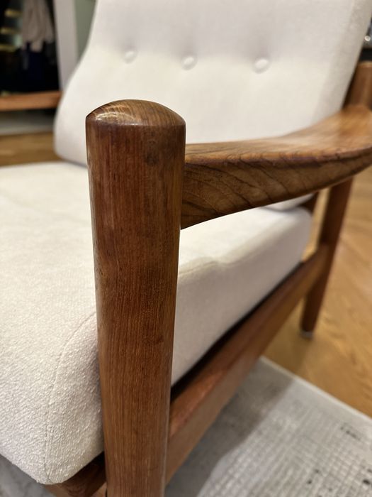 Dunskie meble Tekowe Vintage designer Domino Møbler, lata 70