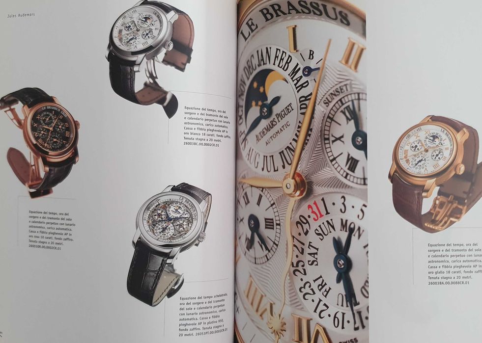 AP - Audemars Piguet, Catálogo / Livro OFICIAL de relógios - 2008/2009