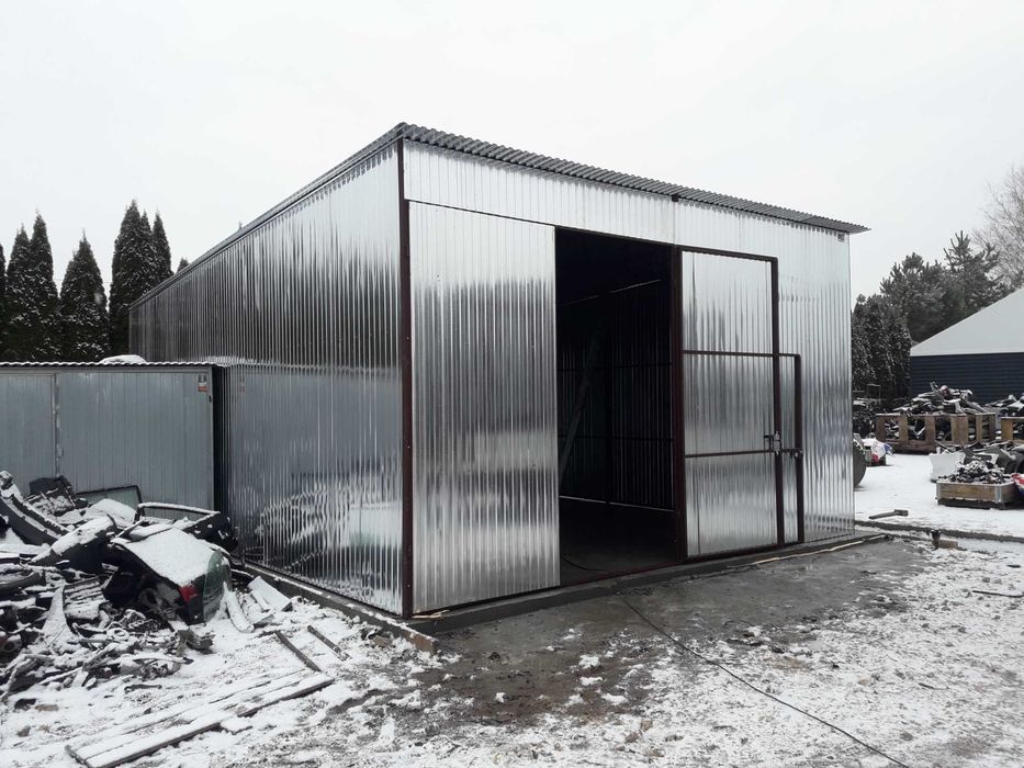 Garaż Blaszany , Hala Blaszana , Magazyn Blaszany ,OCYNK - GRZYWSTAL