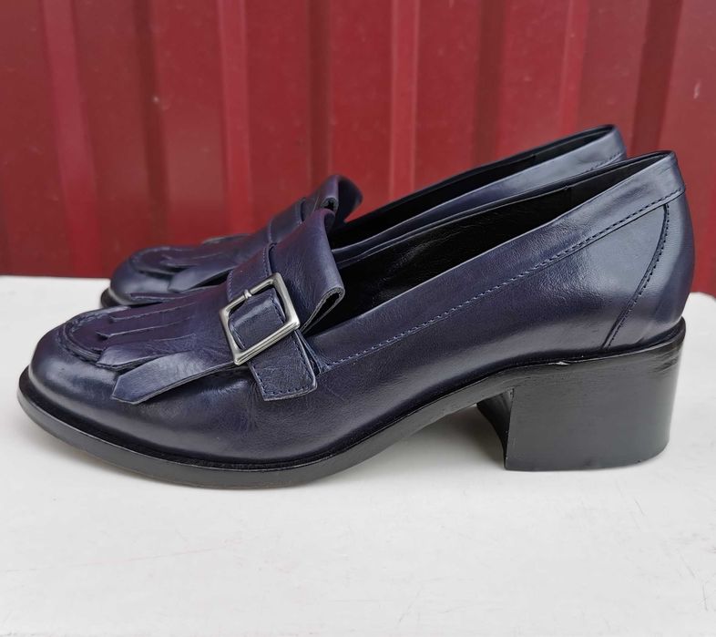 Кожаные туфли лоферы G.H.BASS 36 р. Оригинал