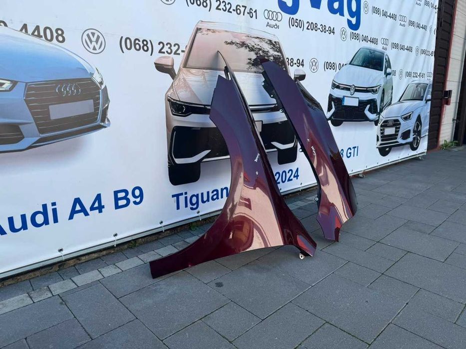 крило праве ліве Skoda Superb 2015 Друге покоління (B6, рестайлінг) оригінал 3T0 821 162 A 3T0 821 161 A