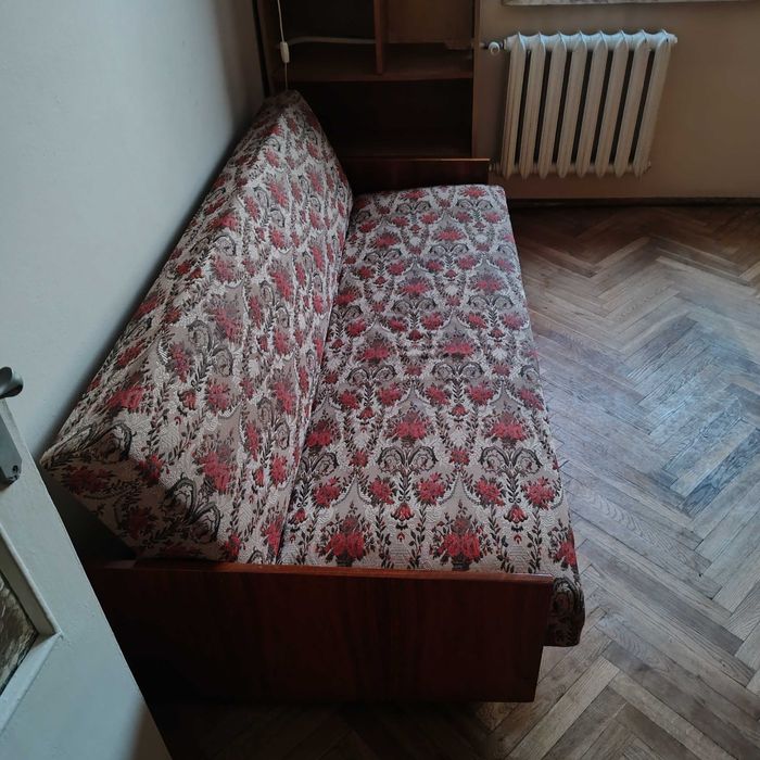 Łóżko rozkładane PRL