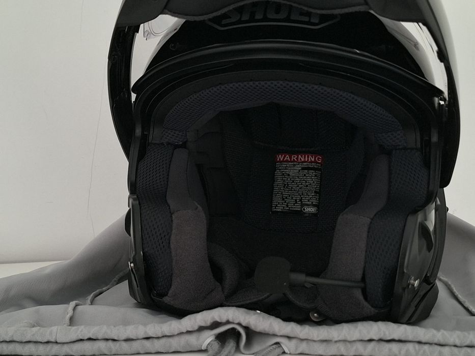 Capacete Shoei Neotec 3 (Preto) - Tamanho M - Como Novo (Garantia 4 anos)