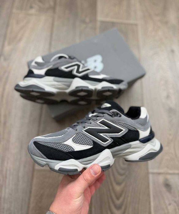 !SALE! Кросівки New Balance 9060 Grey Black Castlerock Premium 41 42 43 44 45 46
