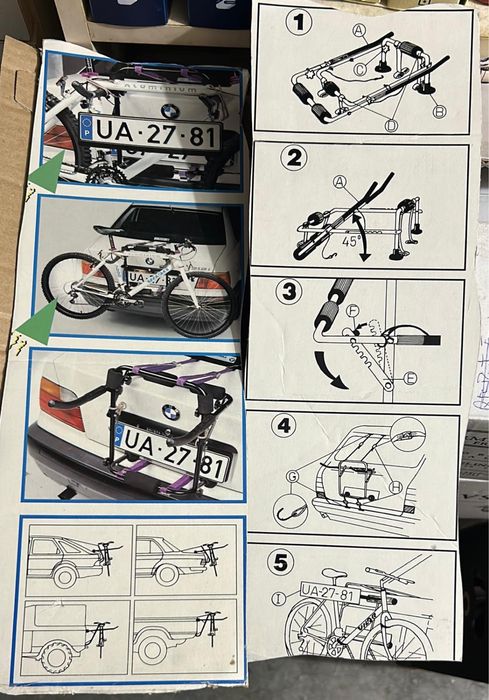 Suporte de bicicletas para carro