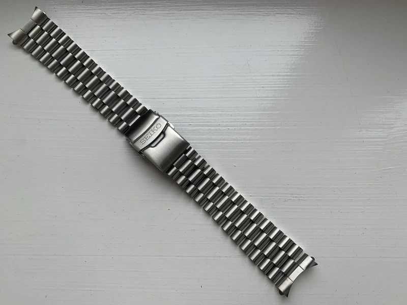 Bracelete Seiko estilo Presidente 22mm