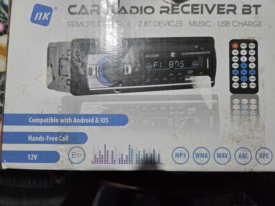 Auto Rádio com Bluetooth