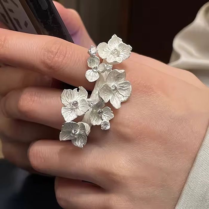 Срібна каблучка Bloom Flora Chuttyevo