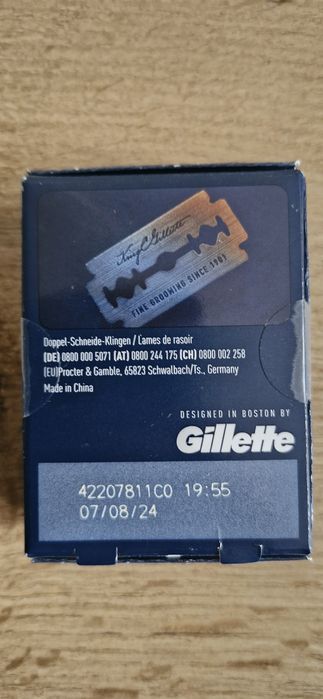 Żyletki do golenia King C Gillette standardowe 10szt
