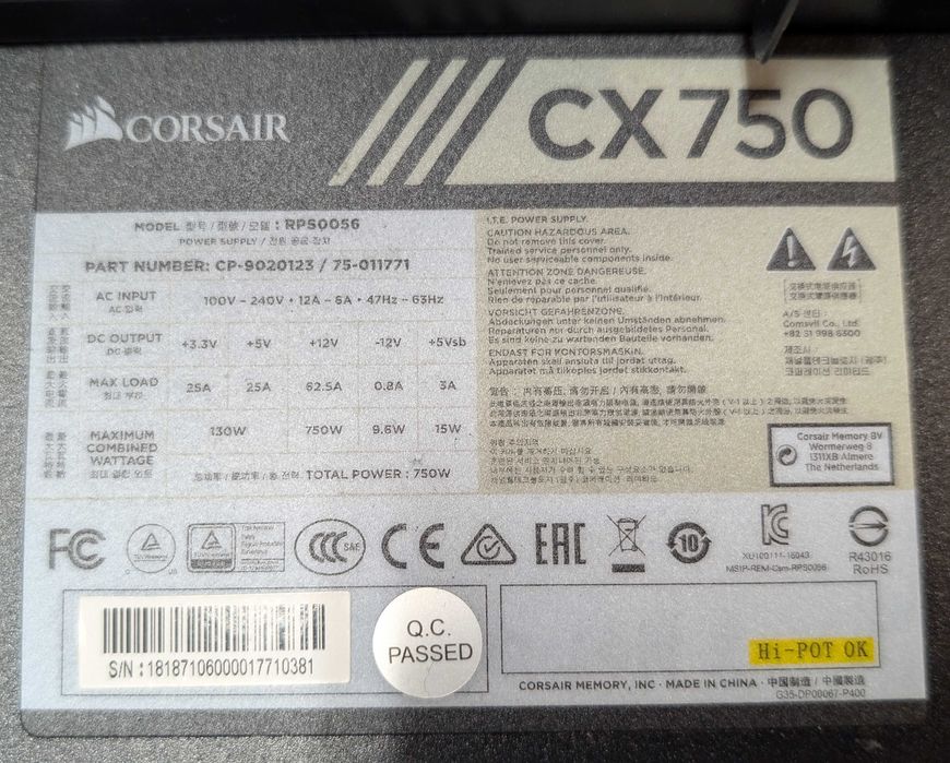 Komputer PC/Intel i7-5960X-3.5/GTX 1080-8G/64G/SSD250+1TB+3TB/Win11Pro