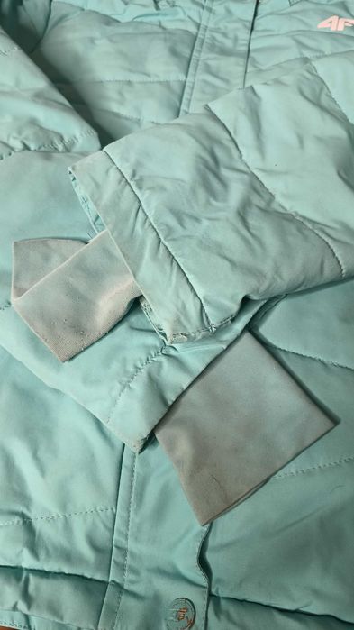 Kurtka zimowa, narciarska, dziecięca - marka 4F, stan dobry, rozm. 152