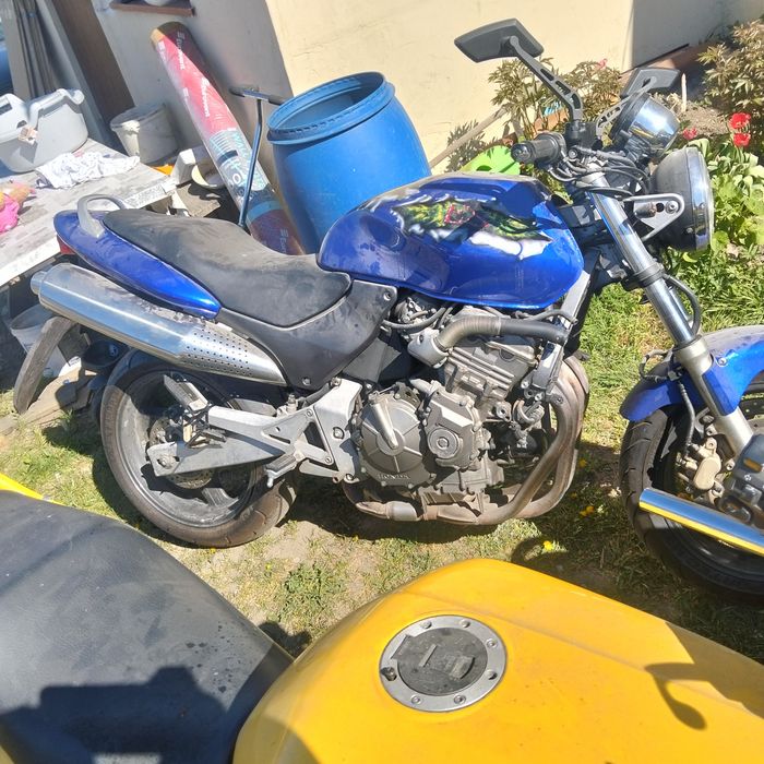 Hornet honda 600 pc34 lagi lampa czacha błotnik kolektor chłodnica bak moduł instalacja felgi tarcze wahacz silnik gaźniki licznik set