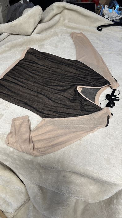 Sweterek bluzka dzianinowa sweter Zara