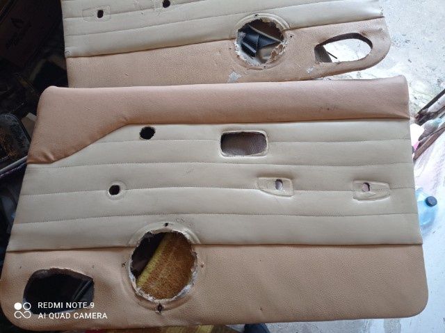 Podsufitka i boczki  VW caddy mk1