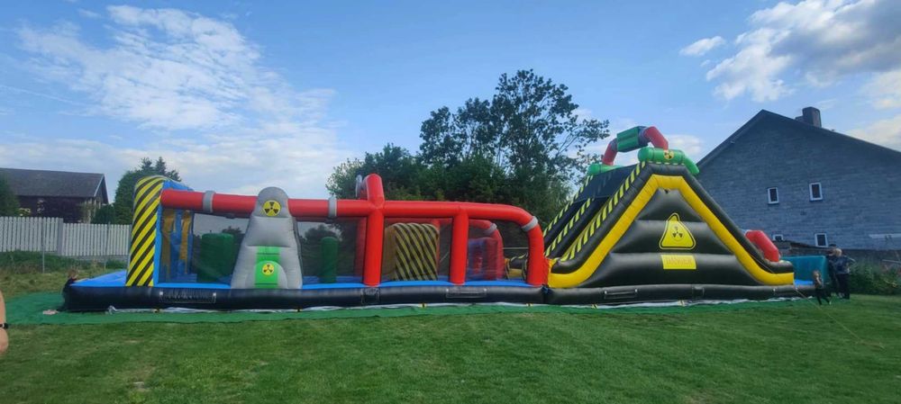 Wynajem dmuchańca tor przeszkód karuzela piana party wata popcorn