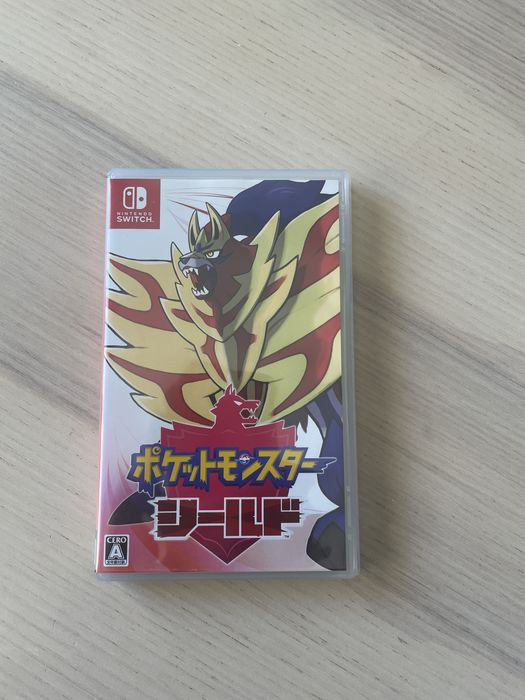 Pokemon Shield Switch JPN suporte em Ingles
