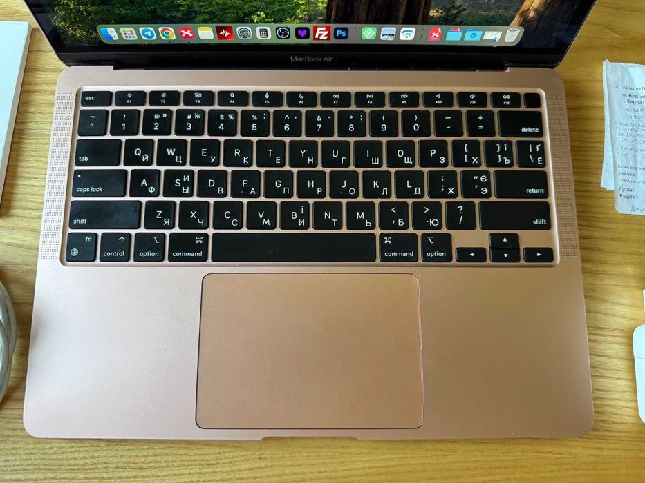 Apple MacBook Air 13 - M1, 2020 (Золото) 8/256 - Идеальное Состояние!