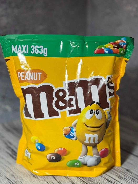 Драже M&M`s арахіс,шоколадні і хрусткі 309-363 г: 251 грн