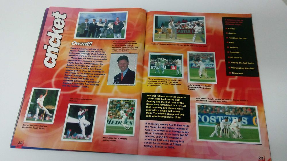Caderneta de cromos Sports Sticker Collection
