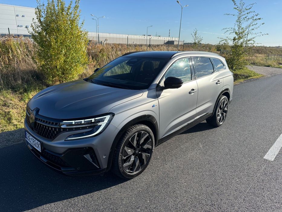 Renault Espace ICONIC ESPIRIT ALPINE 7 osobowy MATRIX 30 000 km 2023 szary mat