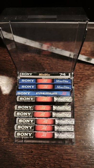 Mini disc,  Sony, TDK, JVC