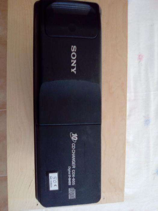 Compact disciplina changer-Caixa para 10 CDs