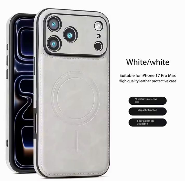 кожаный чехол для Apple iPhone 17 Pro Max