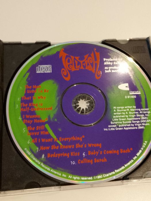 JELLYFISH Bellybutton 1990 Charisma CD Unikat