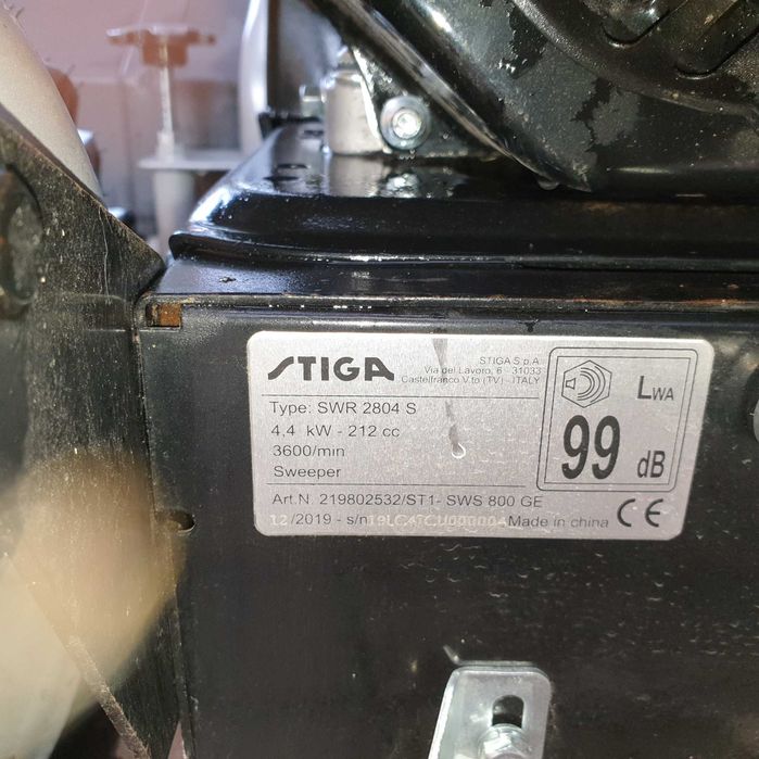 zamiatarka STIGA SWS 800GE
