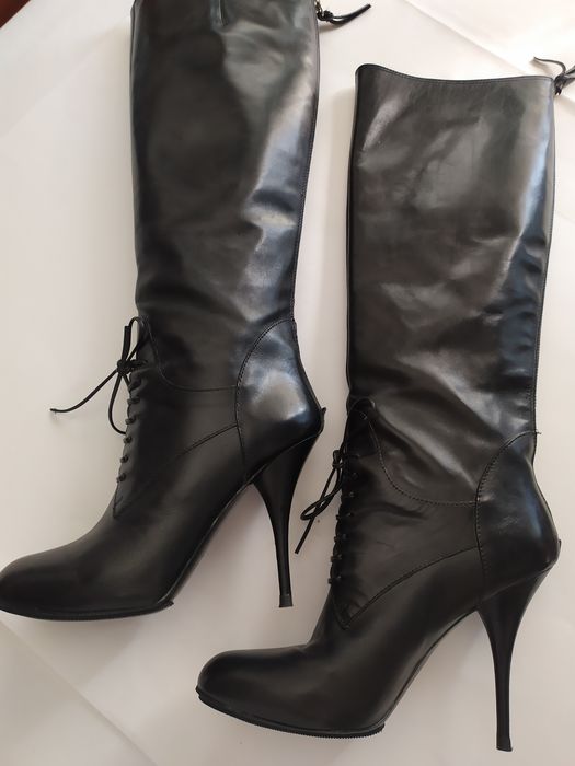 Botas cano alto Miu Miu 37