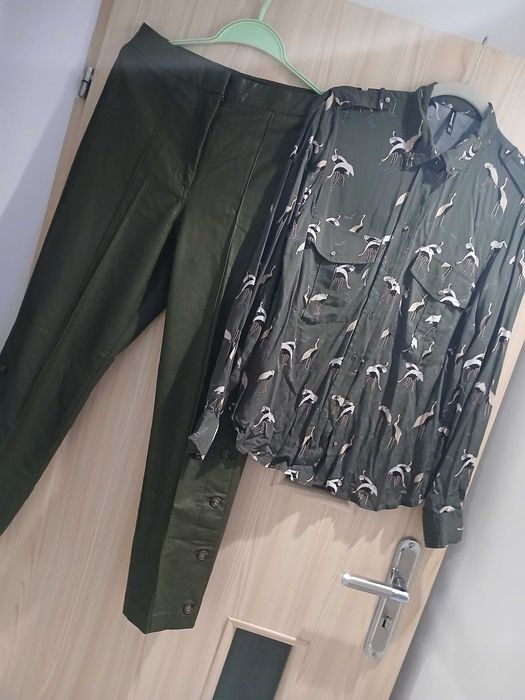 komplet bluzka i spodnie L