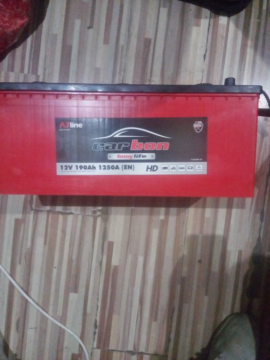 продам аккумулятор , 190Ah 12 v. 1250А.использовал с конвектором дома