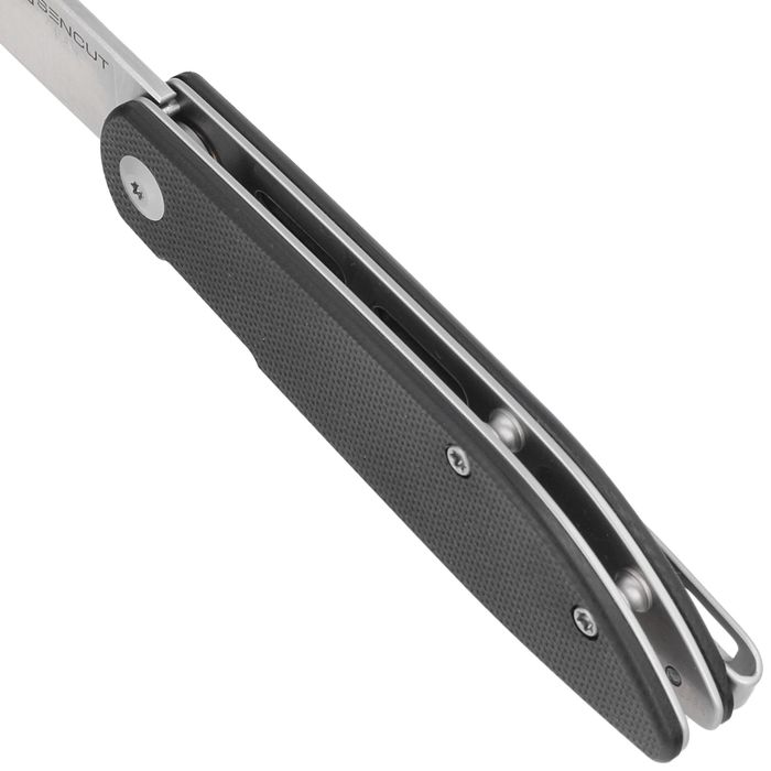 Nóż składany Sencut Bocll II Black G10, Satin D2 by Brad Zinker ...