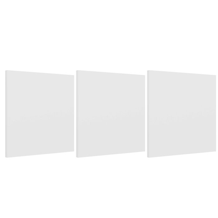 3 X Drzwi MALAX 3D Fronty do Regału Komorowego MALAX 3x3 TIP ON BIAŁE