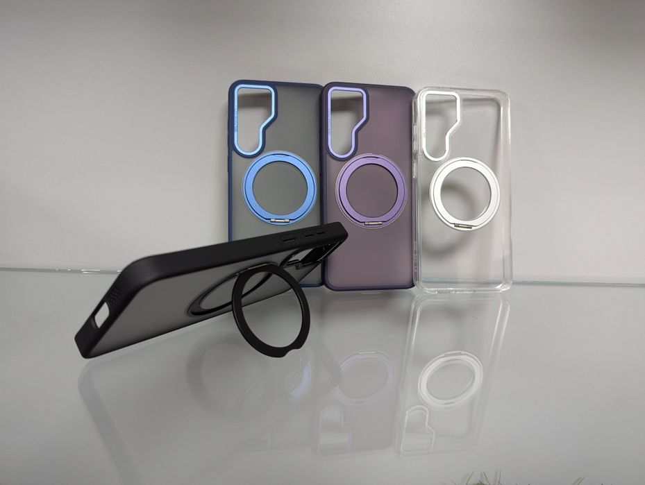 Samsung S24 Fe Противоударный чехол Insane Matte Magsafe