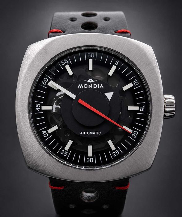 Mondia Automatic – Skeleton | styl Vintage Sport | Full Set NOS