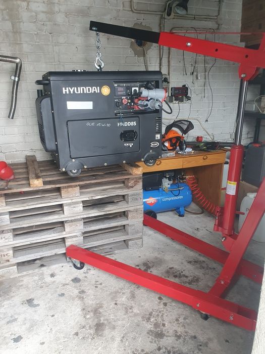 Agregat prądotwórczy 7kw diesel do wynajęcia