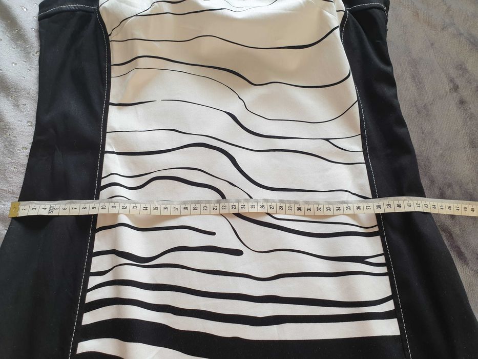 Sukienka 90% bawełna, zebra, rozmiar S/M
