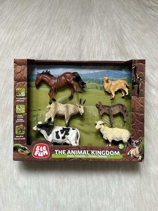 Zestaw 6 figurek zwierząt Elefun The Animal Kingdom