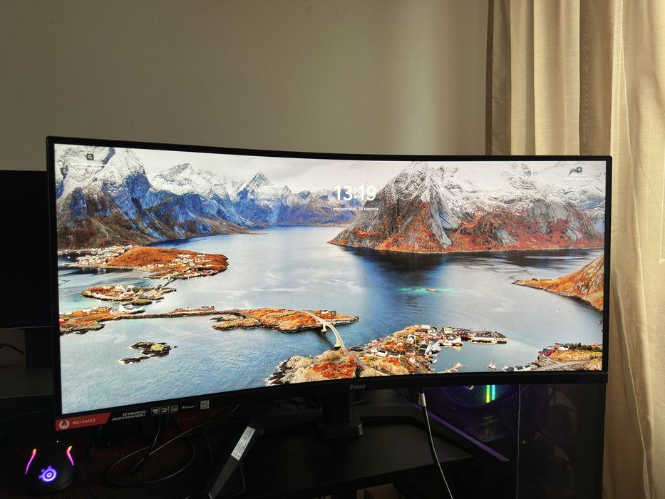 Paragon, Gwarancja jeszcze 2 lata. Monitor iiyama G-Master GCB3484WQSU-B1 34" UWQHD VA 180Hz 0,4ms MPRT Zakrzywiony Gamingowy