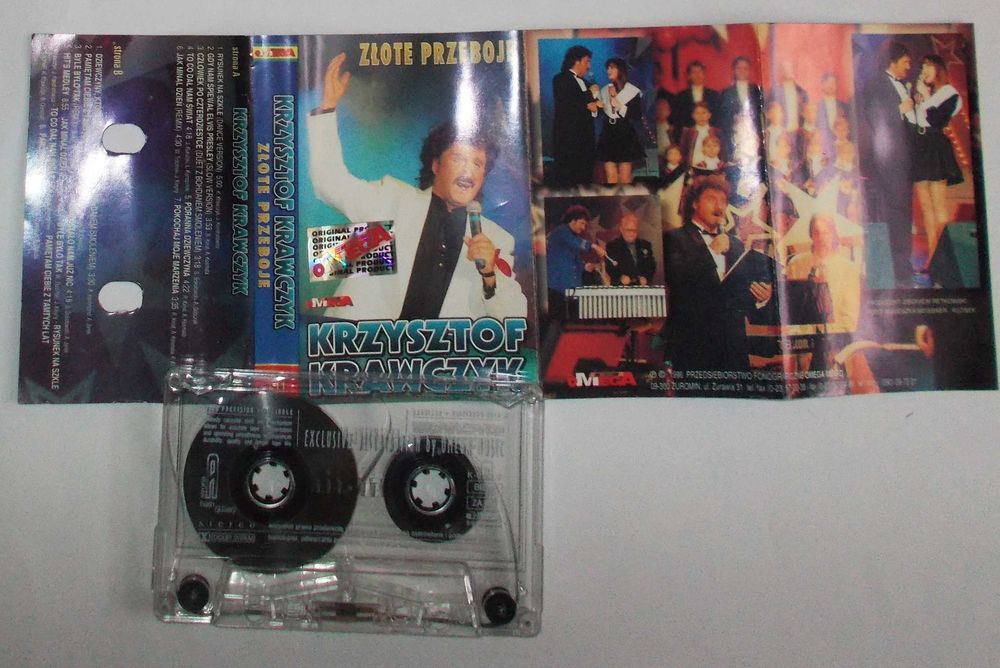 Krzysztof Krawczyk Złote Przeboje kaseta Omega Poland 1996
