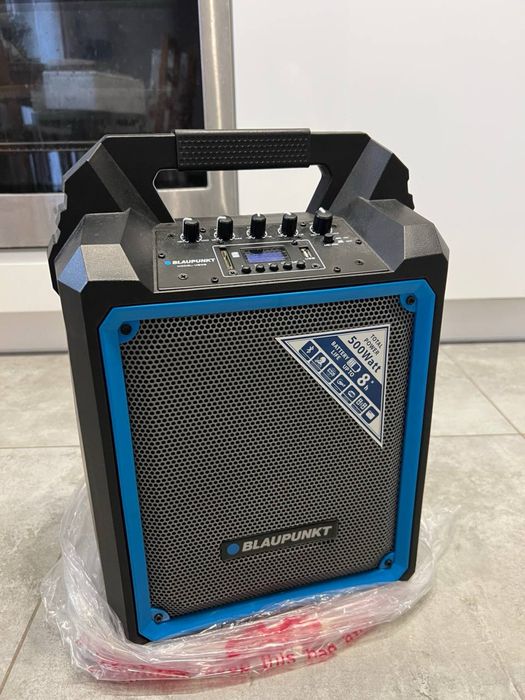 BLAUPUNKT music box MB06 – 500W  Bluetooth  USB  SD  AUX  FM  KARAOKE